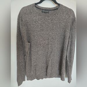 Banana Republic Charcoal Knit Silk And Linen Pullover Size XL